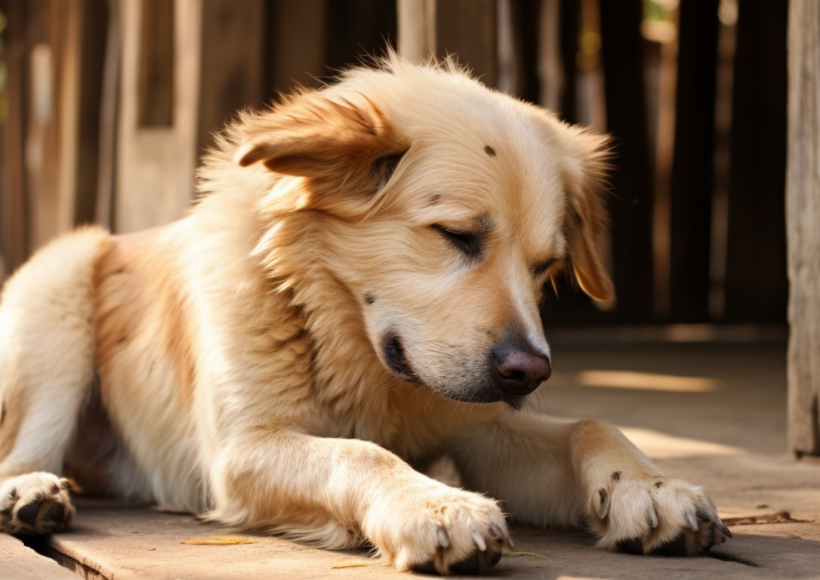 protecting dog from ticks and fleas